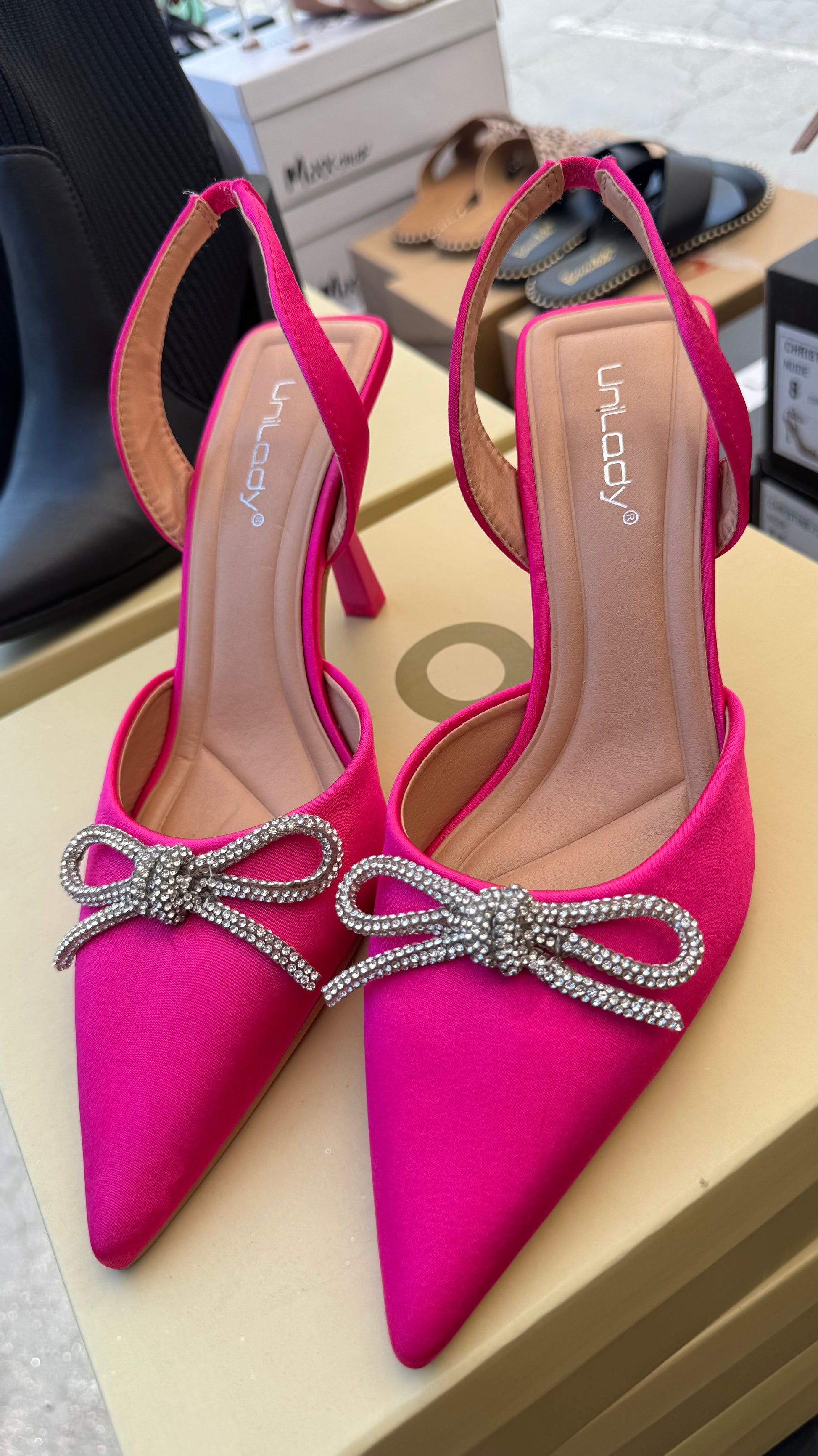 Velvet Vogue Heels