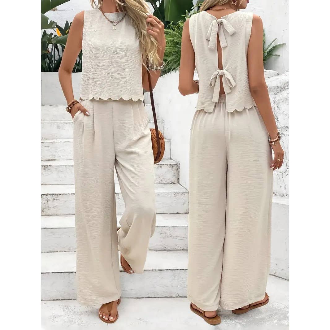 Greece me Wide pant Set