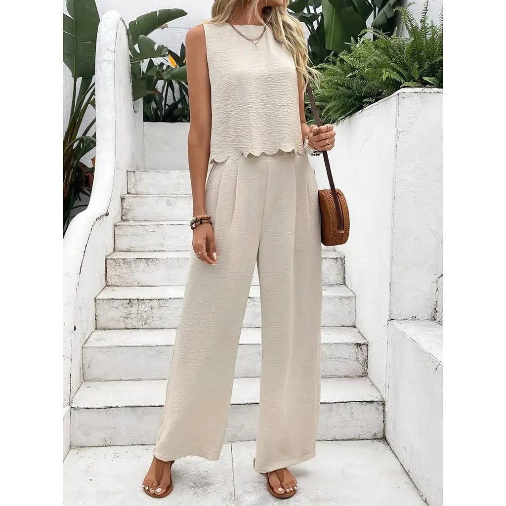 Greece me Wide pant Set
