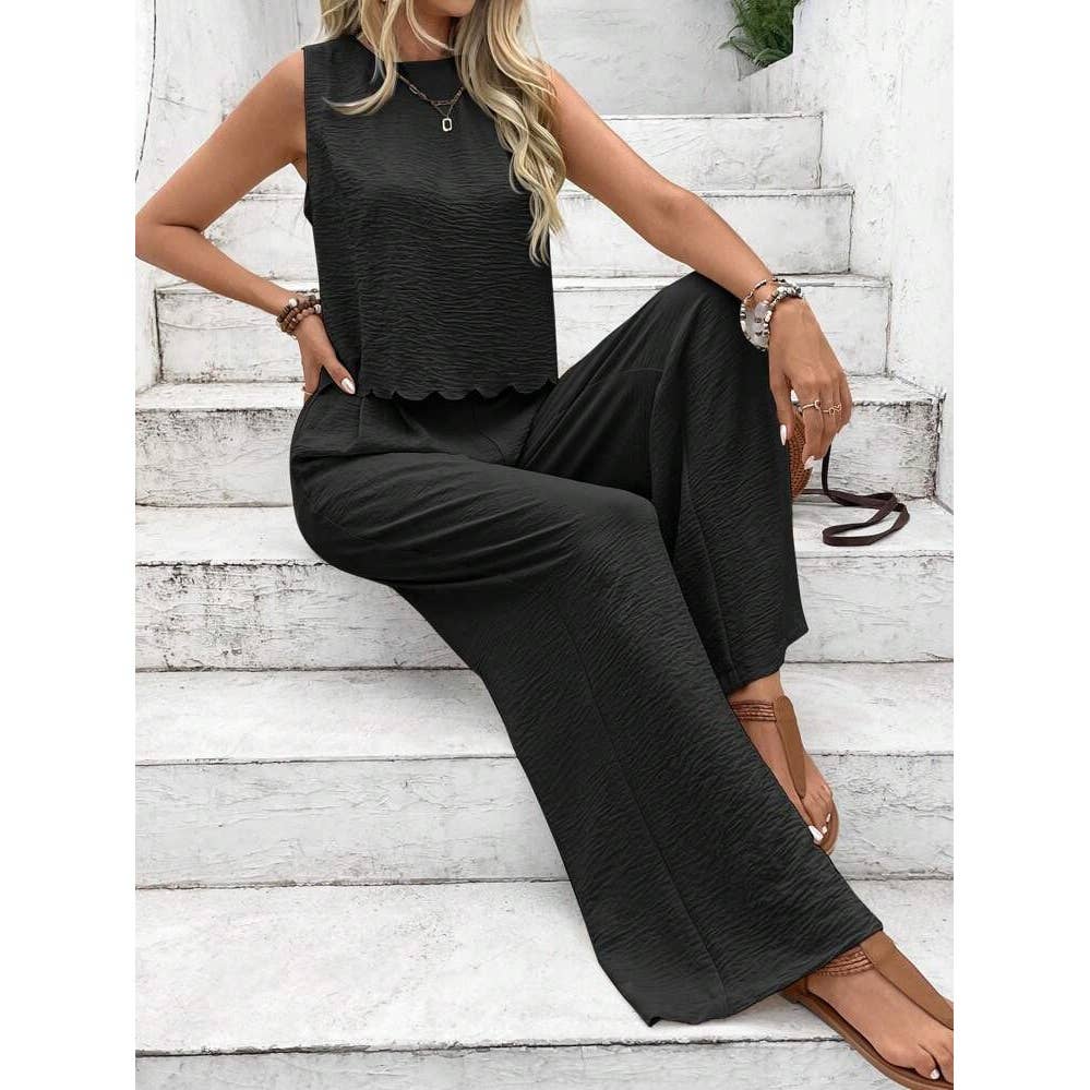 Greece me Wide pant Set