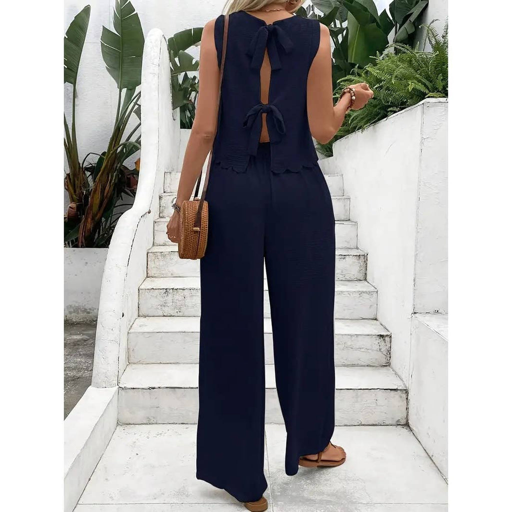 Greece me Wide pant Set