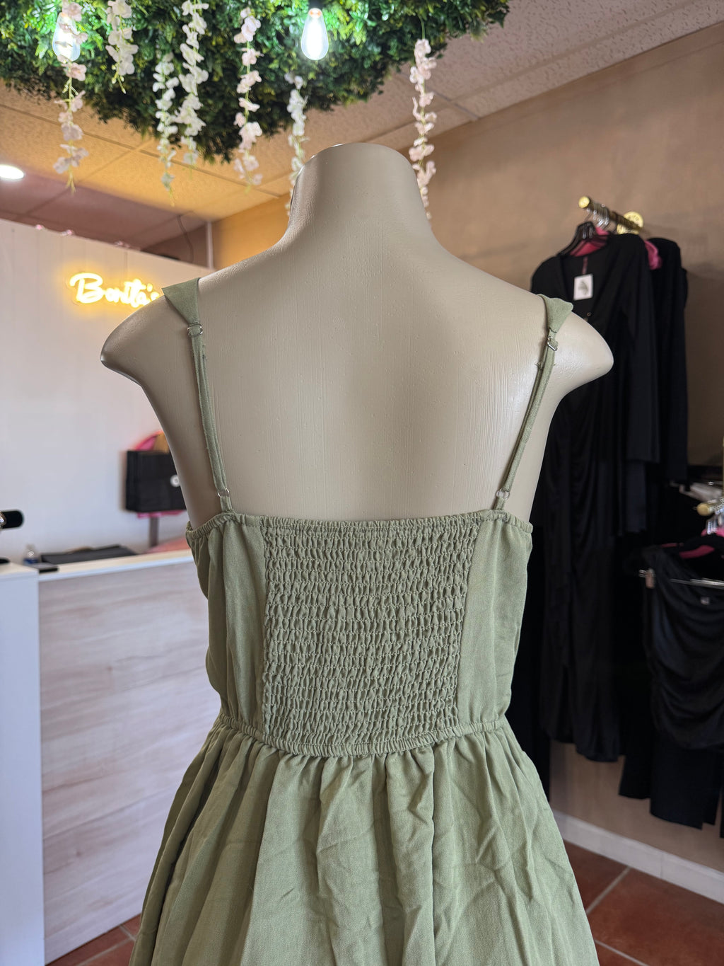 Eleanor Corset Midi Dress