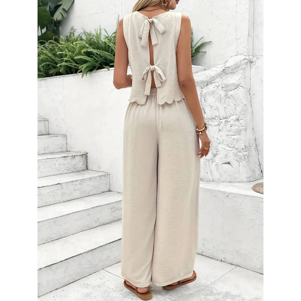 Greece me Wide pant Set