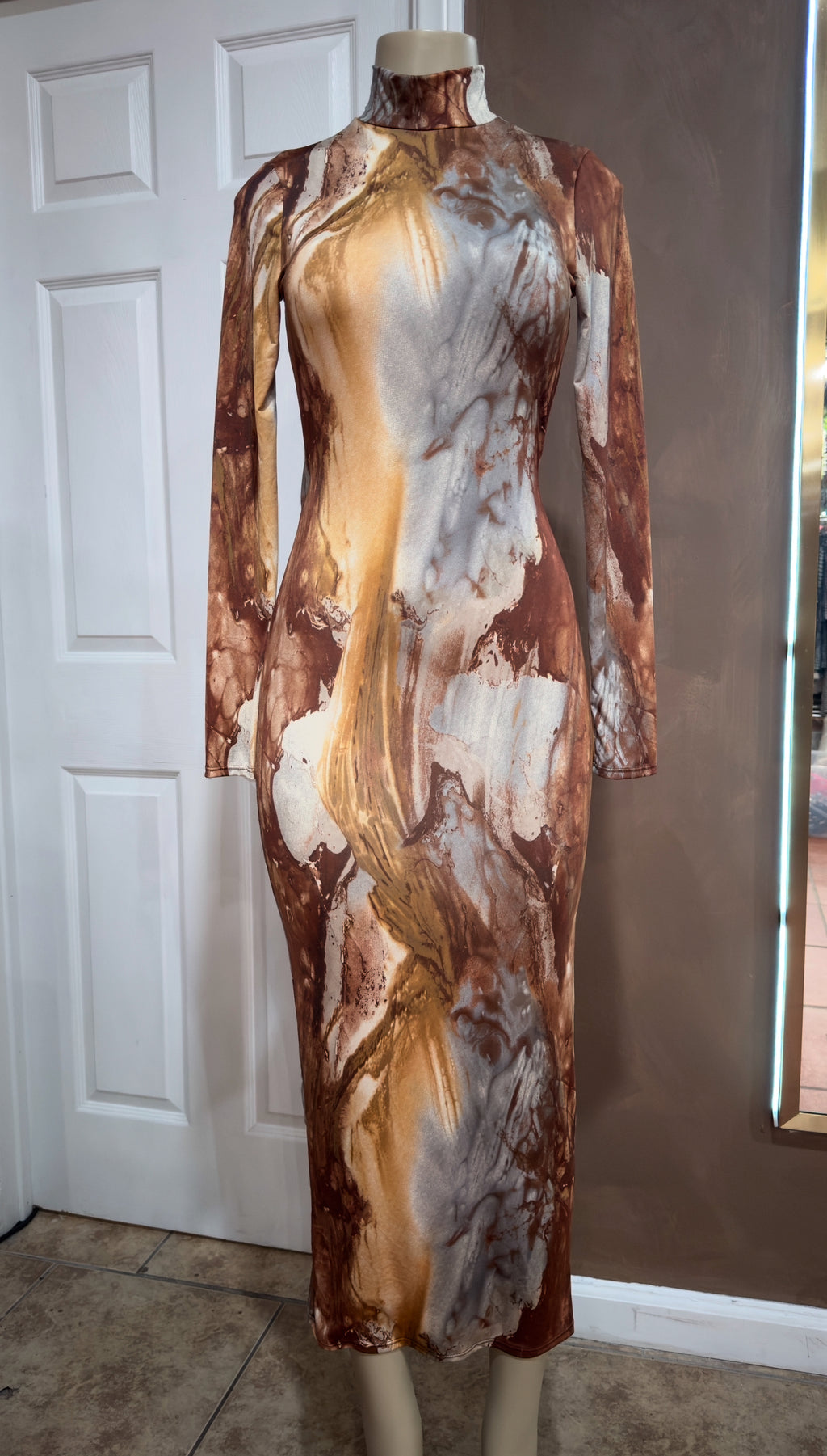 Jailene Open Back Maxi Dress