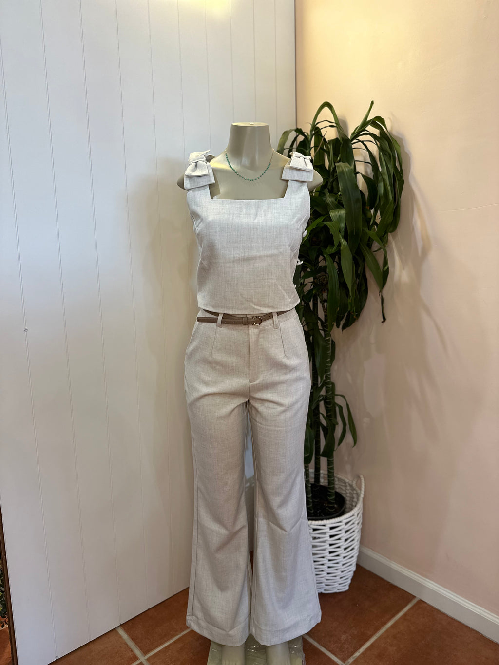 Summer Linen Top