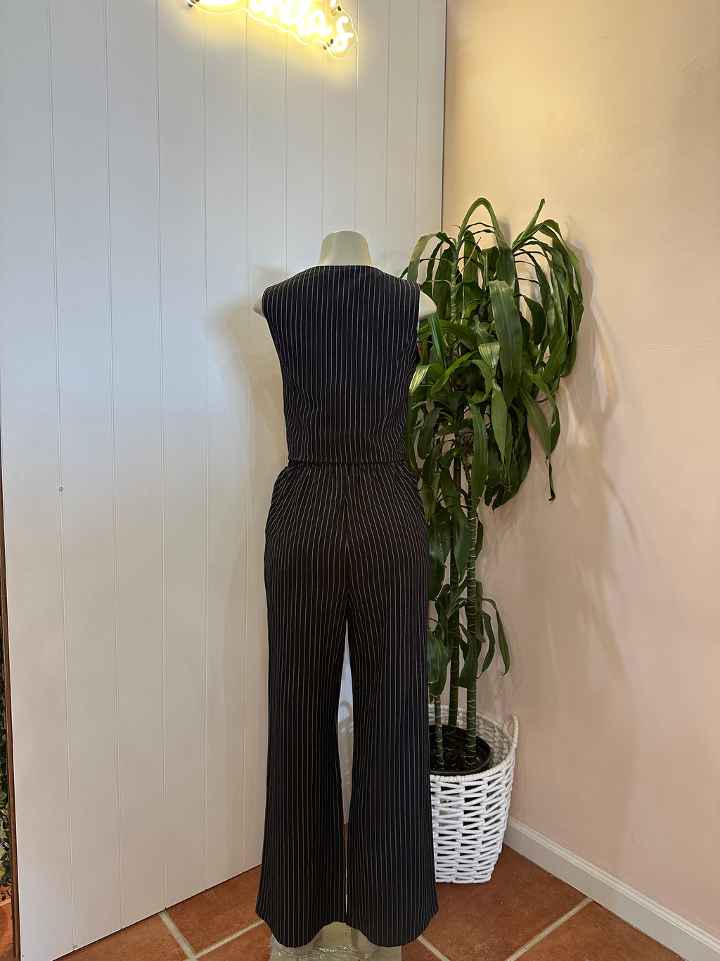 Luna Stripe Vest Top